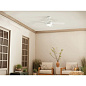 52" Tide 5 Blade LED Outdoor Ceiling Fan White уличная люстра-вентилятор 310075WH Kichler — фото 3