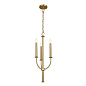 Florence 28.5" 3 Light Pendant Brushed Natural Brass подвесной светильник 52496BNB Kichler — фото 7
