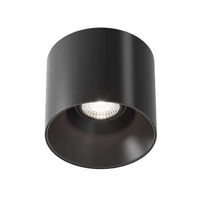 Alfa LED Maytoni потолочный светильник C064CL-01-25W4K-RD-B черный