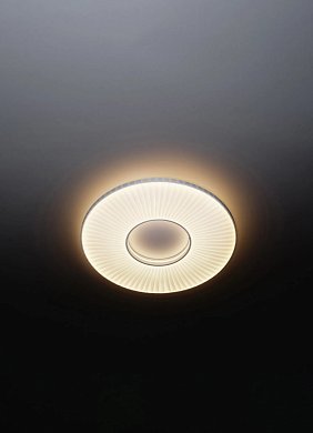 Потолочный светильник Iris Ceiling 60 DCW éditions, белый, центральный диск металл IRIS C 60 2700K