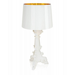 G907600 Kartell Bourgie TL настольный светильник цветной золото; белый