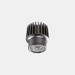 встраиваемый светильник черный с источником света LED CRI90 4000K