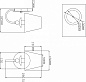 V2610-1W Moderli Feels бра, 60Вт, хром