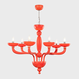 borealis-living-coral-upward Sogni Di Cristallo Borealis Living Coral Upward Люстра