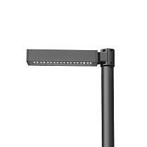 Park Post Top Luminaire с Ø 76mm Spigot Attachment антрацитово-серый 4000 K 77.9 Вт
