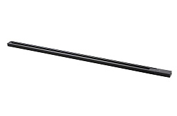 CLT 0.11 01 L3000 BL Crystal Lux Basic однофазный трек с питанием и заглушкой черного цвета