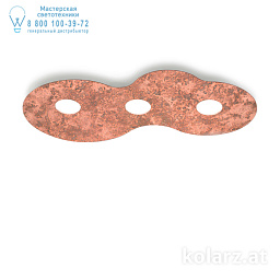 A1336.13.1.VinCu Kolarz Circle потолочный светильник с тремя круглыми плафонами