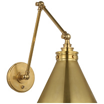 Parkington Double Library Wall Light антично-патинированная латунь