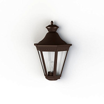 Victoria N° 1; Clear polycarbonate E27 75W; Old rustic