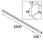 Магнитный линейный светильник Modular Pista Linear Light 42,5 Вт большой — фото 2