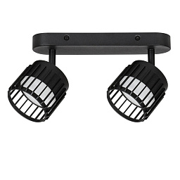 A8031PL-2BK Arte Lamp ATRIA спот настенный черный с решетчатым плафоном