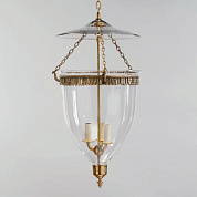 CL0114.BR.SE Kenwood Globe Lantern, Brass, 3 Lights