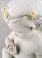 Фарфоровая статуэтка ангела-херувима с цветами Celestial Angel Lladro 01009532 — фото 4