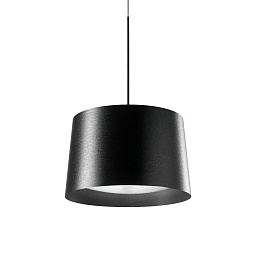 FN159007_20 Foscarini Twiggy подвесная люстра с матовым плафоном чёрного цвета
