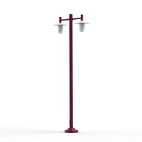 Montana N° 4; Frosted glass E27 105W; Wine red