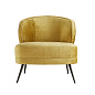8118 Kitts Chair Marigold Velvet Arteriors мягкое сиденье — фото 3