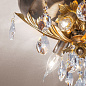 DL 7-612/3 silber-gold Miramare Orion потолочная хрустальная люстра — фото 2