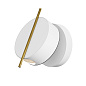 MOD180WL-L4W3K1 Maytoni Nuance Настенный светильник 3W 200лм Белый и Латунь — фото 4