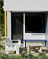 AE670-D362-AM89 Hay Стол Crate Lounge 75x75 см, London Fog — фото 4