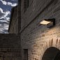 Уличный настенный светильник Swipe AP Ideal Lux 307169, кофейный — фото 7
