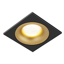 Потолочные светодиодные светильники Led technology CITY X 11.30 W FW NO DIM золотой + черный