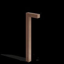 Flag 200 Bollard LED 4K 10W Corten Dali DALI2 220-240 V 30°