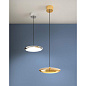 9240 Linea Light Vivaldi SP1 круглый светодиодный подвесной светильник белый — фото 2