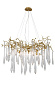 Люстра Crystal Lux REINA SP8 D1000 GOLD PEARL — фото 3