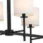 Ali 56.5" 10 Light Linear Chandelier Black люстра 52503BK Kichler