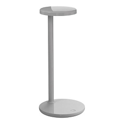 Oblique Flos Architectural Настольная лампа круглый серый f-a-140