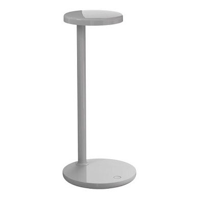 Oblique Flos Architectural Настольная лампа круглый серый f-a-140