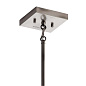 Grendel 1 Light Pendant Classic Pewter подвесной светильник 52039CLP Kichler — фото 3
