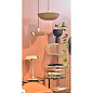 505880322081 CURVA AYTM Скамейка из металла в голубом оттенке с рельефным дизайном — фото 10