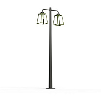 Lampiok 2 N° 5; Clear glass E27 52W; Fern green