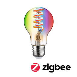 29156 Paulmann LED Pear декоративная LED-лампа формы «груша» RGBW+ с прозрачной колбой