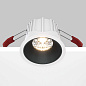 Alfa LED Maytoni встраиваемый светильник DL043-01-15W3K-RD-WB бело-черный