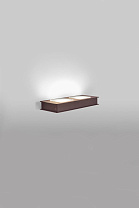 настенный прожектор сатинированный бронзовый