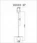 V6044-1P Moderli Scrumbel подвесной светильник, 30Вт, золото