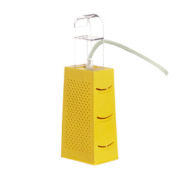 IN-ES018G-T In-es Artdesign CacioPepe портативный настольный светильник с перфорированным корпусом и петлёй для переноса
