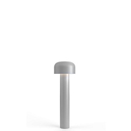 Flos Bellhop садовый боллард серого цвета с цилиндрическим корпусом
