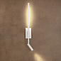 6702 Mantra Torch бра с подсветкой, 3Вт, 3000K, 620лм, белый — фото 2