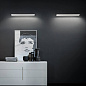 9805 Linea Light Halfpipe 2 M AP LED бра с регулировкой направления алюминиевый — фото 2