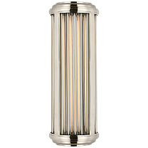Perren Small Wall Sconce полированный никель и стеклянные стержни