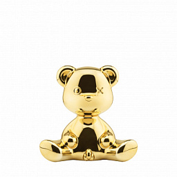 24002GO-M Qeeboo Teddy декоративный настольный светильник в форме золотого медвежонка
