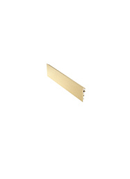 D95Z10 30cm - Golden aluminium Fabbian Tile настенный линейный светильник длиной 30 см из золотистого металла