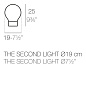 Декоративный светильник The Second Light Lamp Ø19x25 Vondom — фото 1