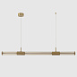Светильник подвесной Crystal Lux LINEUP SP24W LED BRASS — фото 1