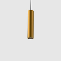 holon 40 pendant in-nuit, brushed gold