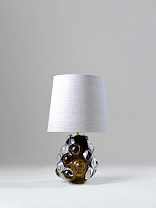 Lemongrass shown with 11 Bongo in Natural Linen and Cream Card lining