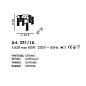 IDL Salice 391/1A Chrome бра — фото 1